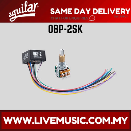 Aguilar OBP-2SK Two Band On-Board Bass Preamp Kit (OBP2SK OBP 2SK)