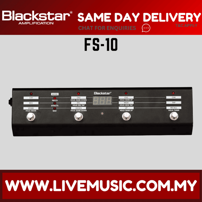 Blackstar FS-10 Footswitch (FS10/ID-FS 10)