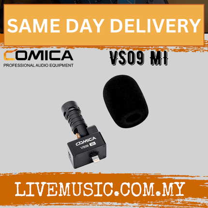 Comica Audio VS09 MI Cardioid Smartphone Microphone for Phone with TYPE-C  Interface (VS 09 MI VS-09MI)