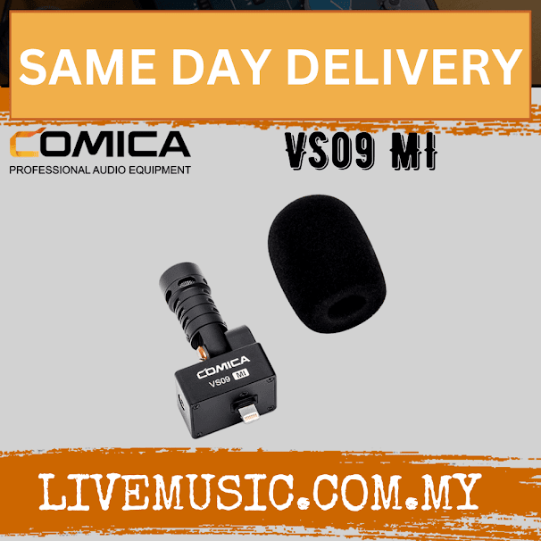 Comica Audio VS09 MI Cardioid Smartphone Microphone for Phone with TYPE-C  Interface (VS 09 MI VS-09MI)