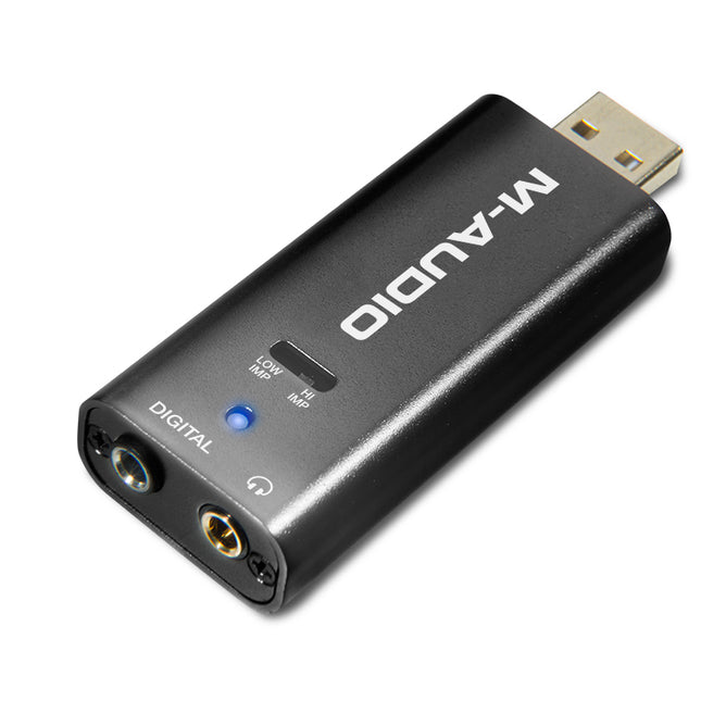 M-Audio Micro DAC 24/192 - Portable Digital-to-Analog Converter with Analog & Coaxial Digital Outputs (Micro-DAC)