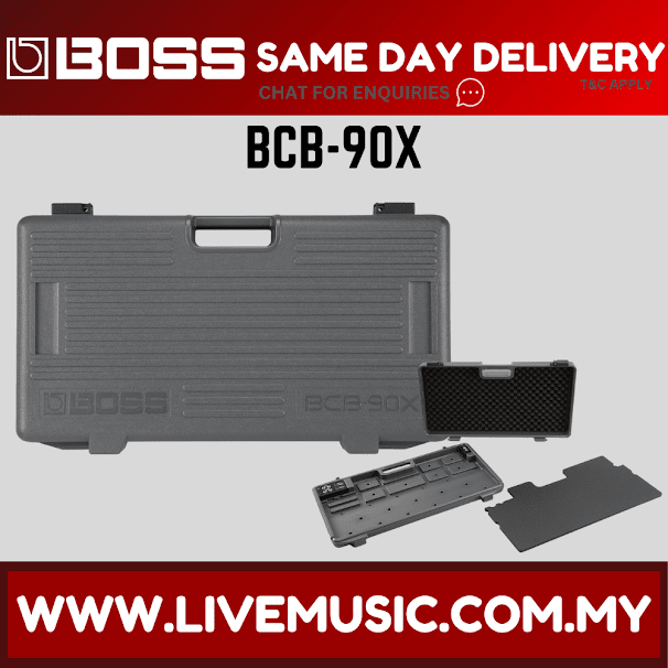 Boss BCB-90X *New Model* Effect Pedal Board (BCB90X/BCB) Replace For Bcb-60 Bcb60