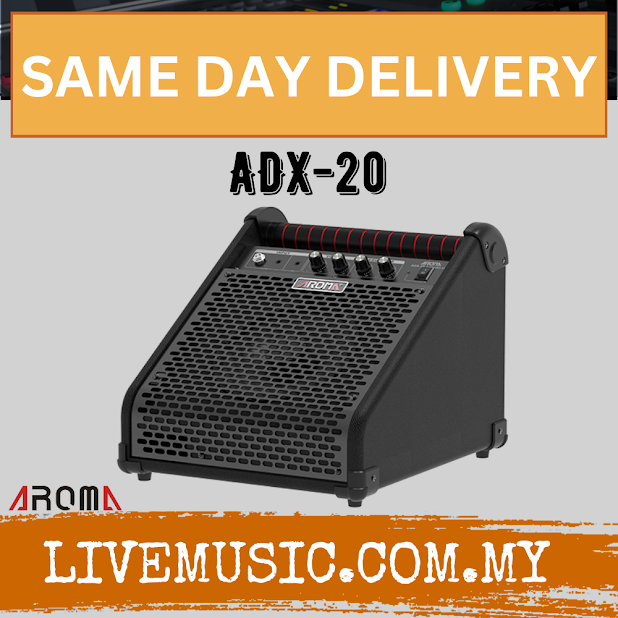 AROMA ADX20 Drum Amplifier 20watts Active Speaker ( ADX-20 / ADX 20 )