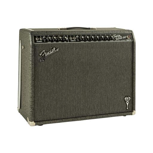 Fender Twin Reverb guitar combo amplifier, black textured grille and side panel