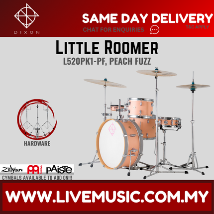 Dixon Little Roomer L520PK1 4+1-Piece Drum Kit w/Hardware