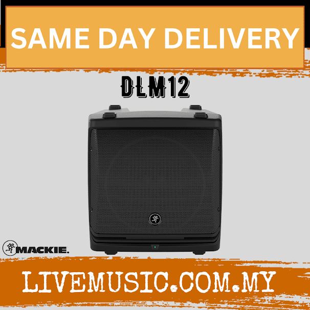 Mackie DLM12 2000W 12" Power Speaker Powered Loudspeaker With Effect (DLM 12/DLM-12)