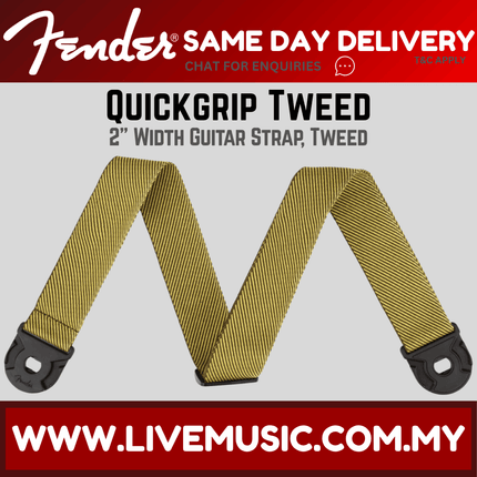 Fender Quickgrip Vintage Tweed Guitar Strap