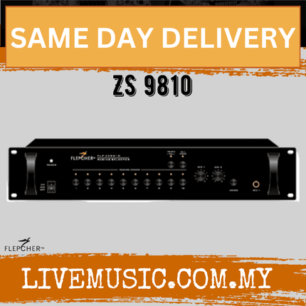 Flepcher ZS-9810 10-Channel Uninterrupted Zone Selector ( ZS9810 / ZS 9810 )